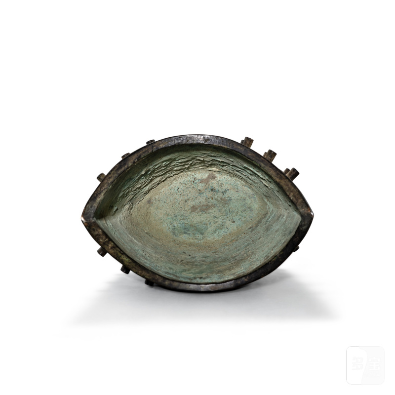 An inscribed archaistic bell, Song dynasty | 宋 仿古楚王熊章鐘 - 图3